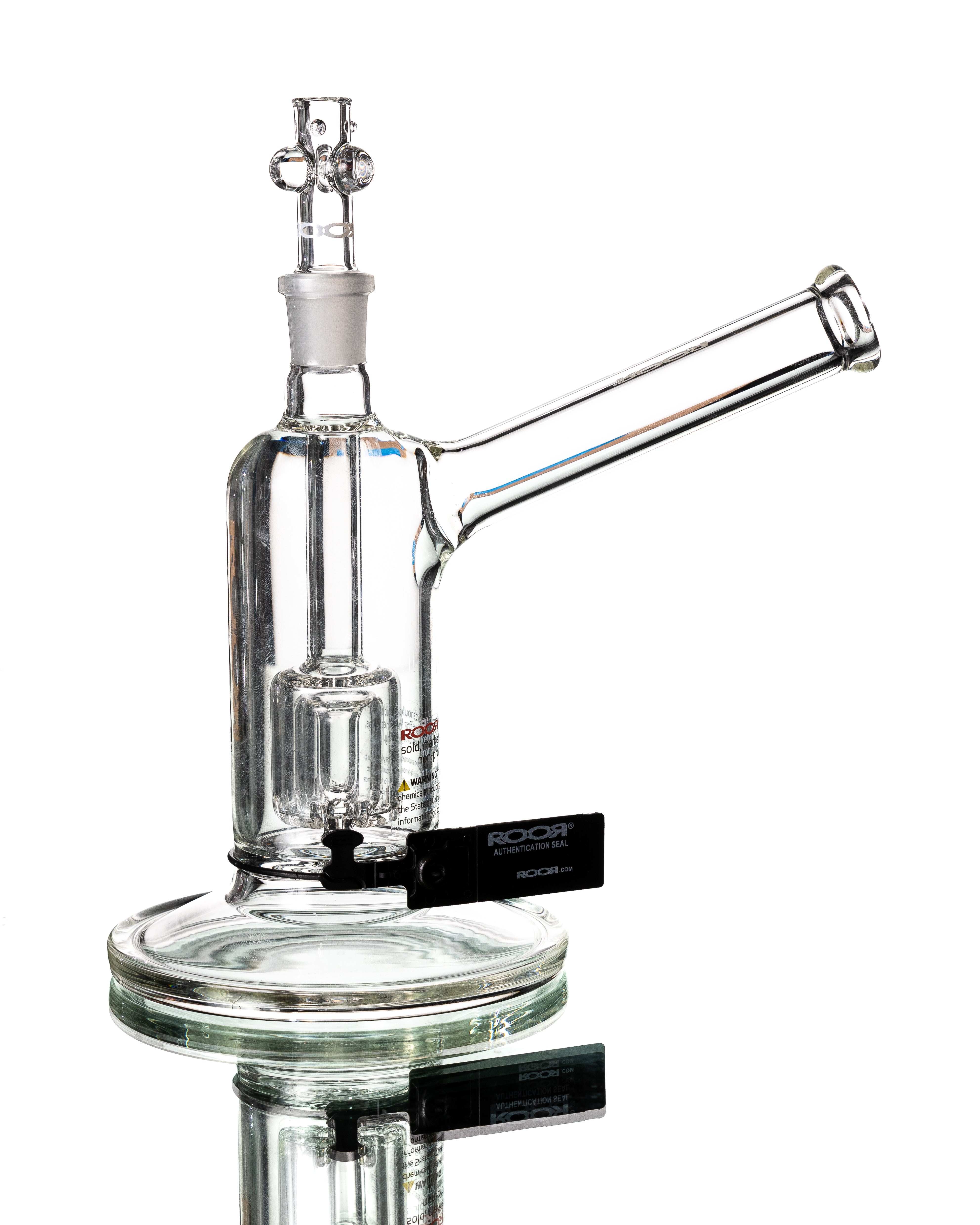 ROOR - Clear Barrel Perc Bubbler