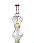 Blew Glass - Clear/Pink/Yellow Dual Uptake Recycler